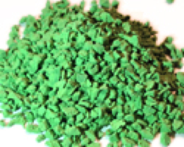Премиум-крошка фракции 2-3 мм цвета зеленое яблоко (016)