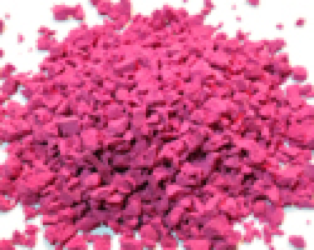 Премиум-крошка фракции 2-3 мм пурпурного цвета (014)
