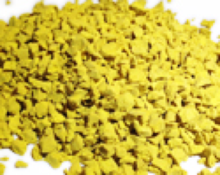 Премиум-крошка фракции 2-3 мм лимонного цвета (015)