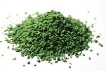 Крошка фракции 2-3 мм ярко-зеленого цвета (002)